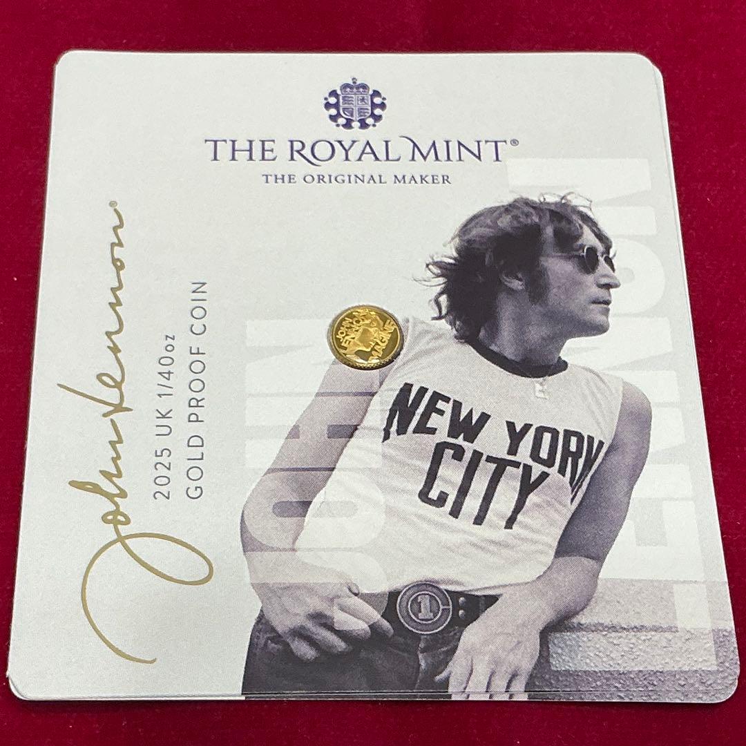 ★大幅お値下げ‼️最終価格‼️2025 ジョン・レノン 生誕85周年記念 最高鑑定