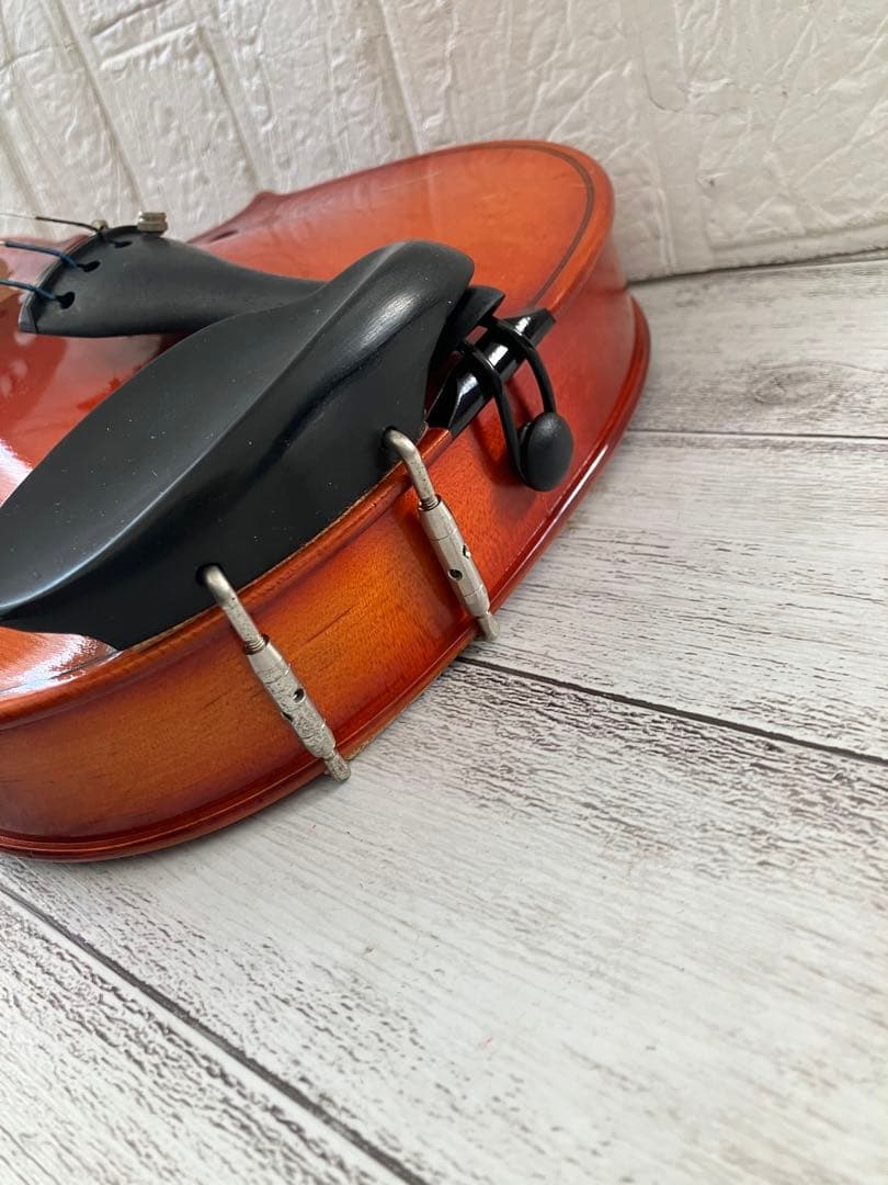 木製オレンジバイオリン 4弦