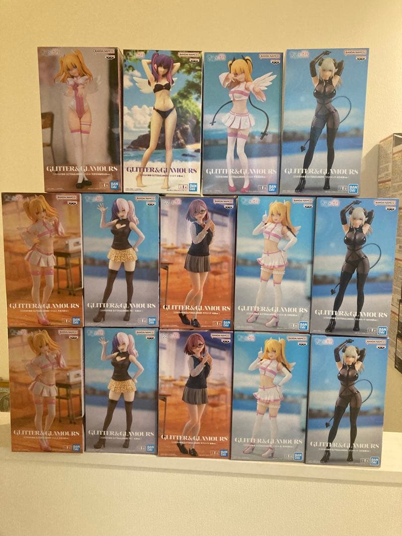 【箱無し】2.5次元の誘惑 GLITTER&GLAMOURS 14体　まとめ売り