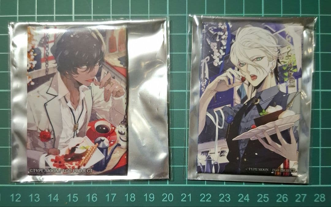 【Fate】FGO　スクエア缶バッジ　２点セット