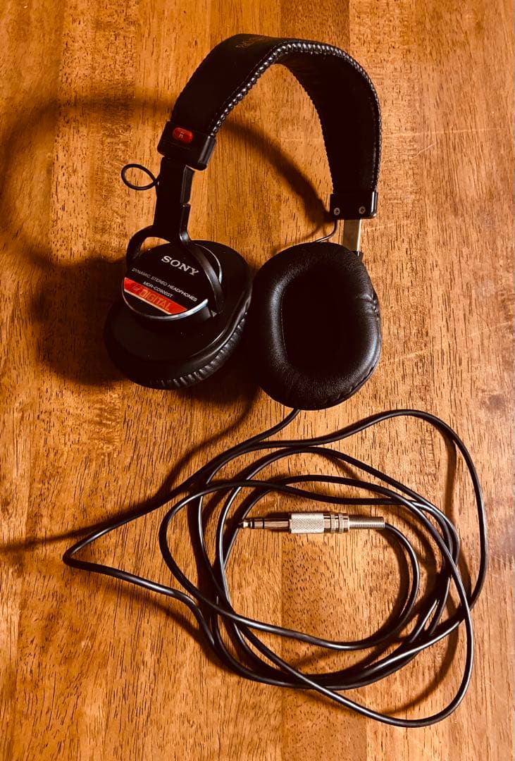 美品【作動品】SONY ヘッドホンMDR-CD900ST 現状渡し