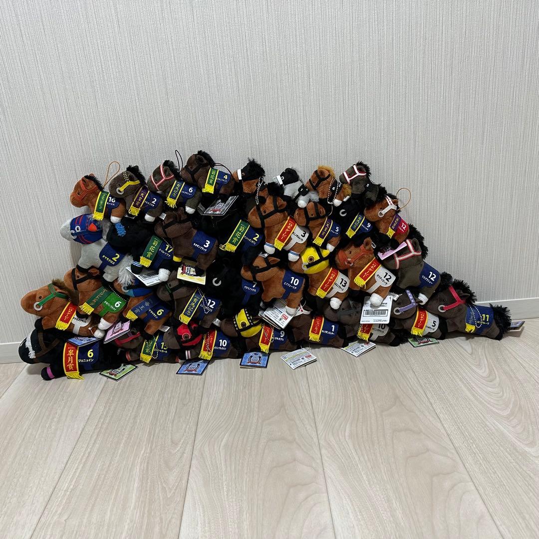 サラブレッドコレクション競馬競走馬ぬいぐるみイクイノックスなど セット売り