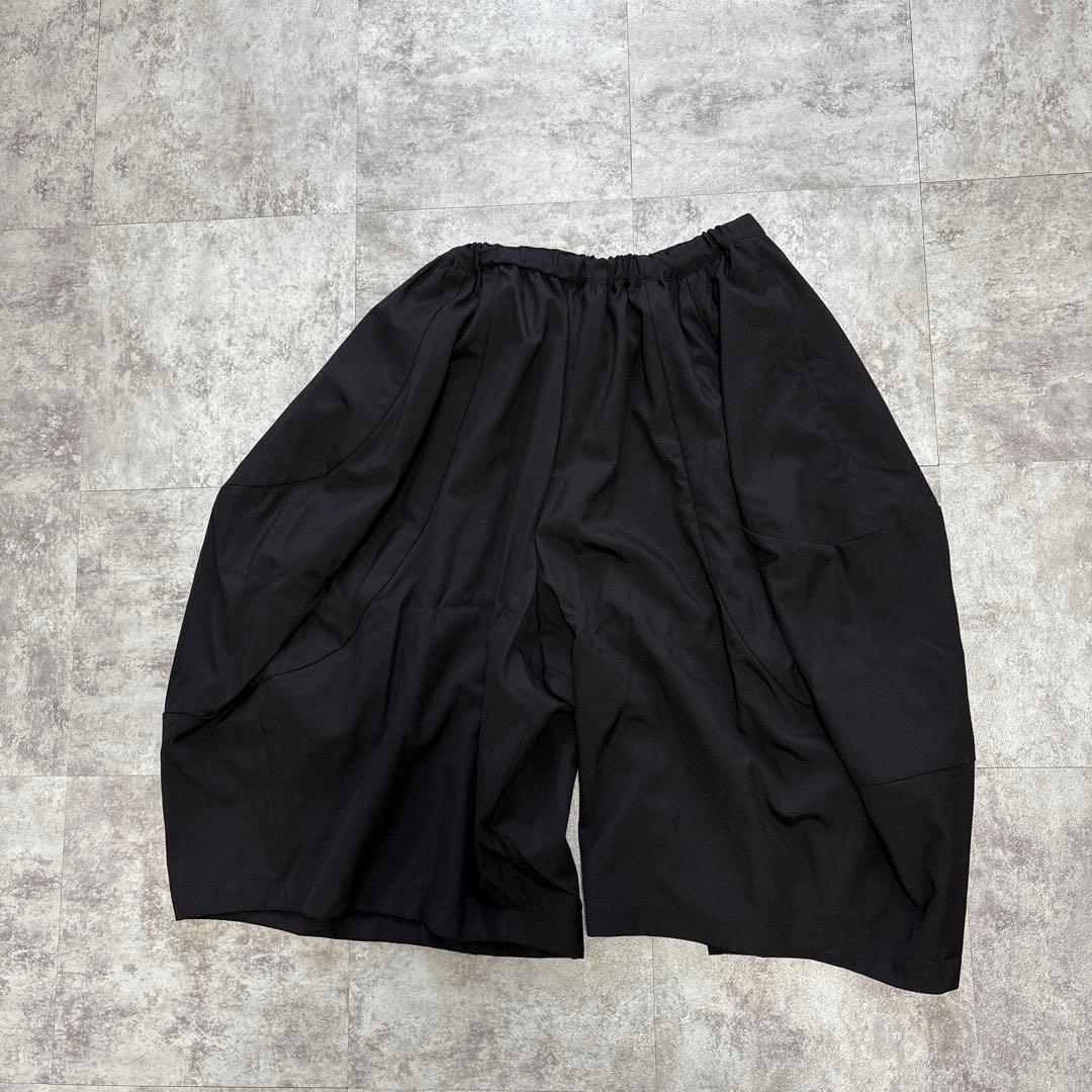 comme des garcons ウールバルーンパンツ　ブラック　サルエル