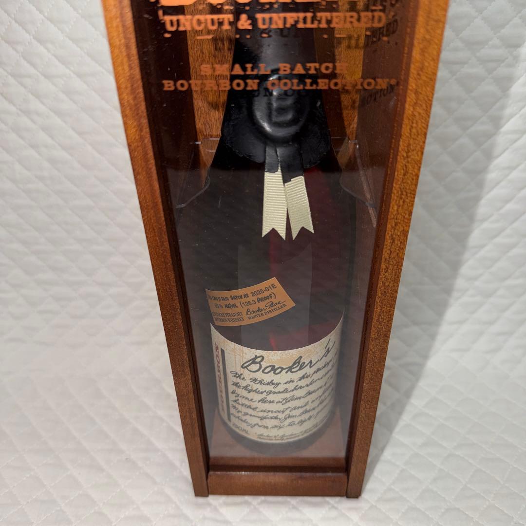 ☆ブッカーズ 2025 バーボンウイスキー 750ml 専用木箱BOX☆