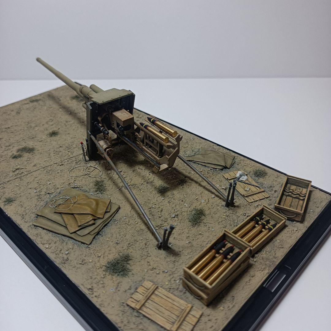 1/35 ファインモールド　五式中戦車チリ　五式七糎半戦車砲(長)I型　完成品