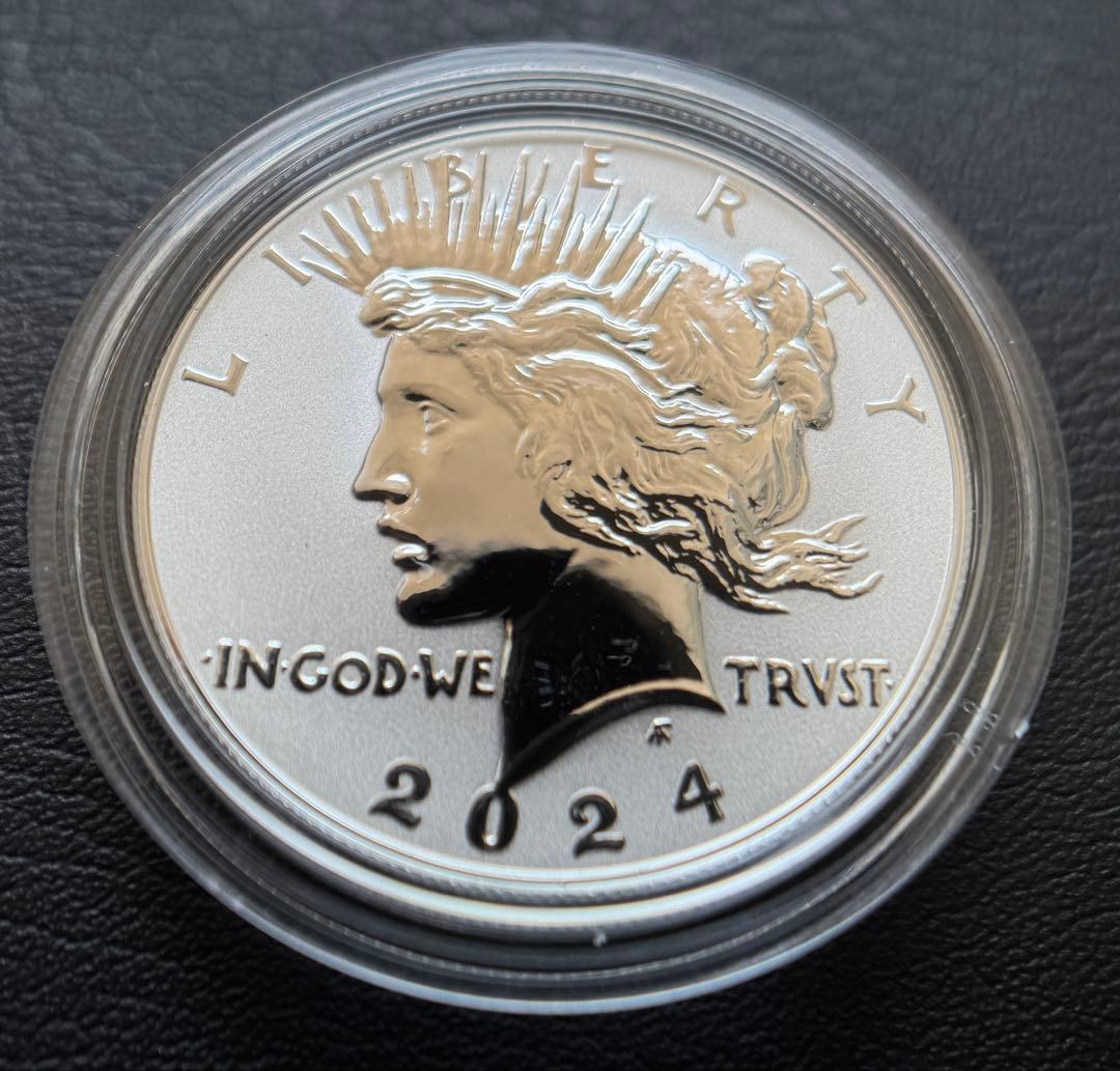 2024 モルガン & ピース ダラー リバースプルーフ 2セット 銀貨
