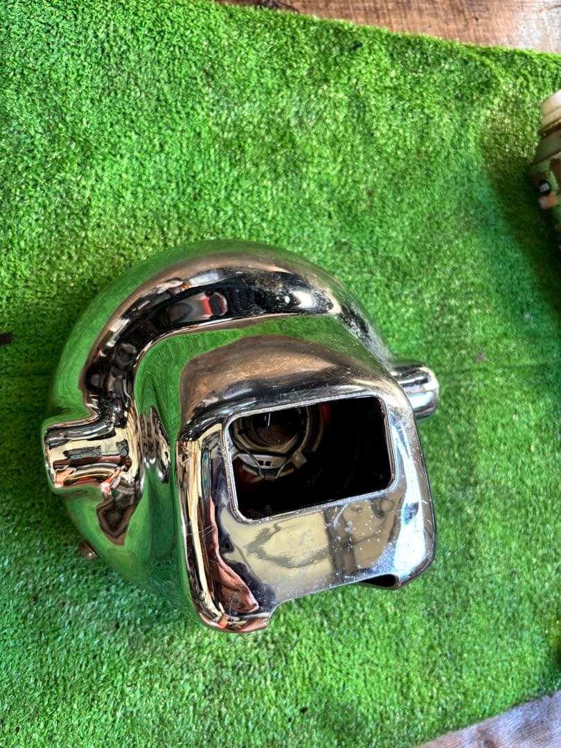 シビエ　凹み　ヘッドライト