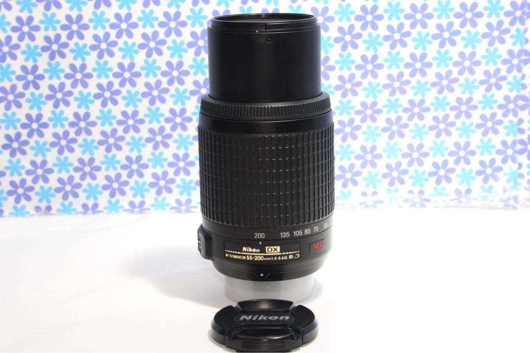 新品級❤️Nikon AF-S 55-200mm VR❤️望遠レンズ❤️軽量❤️