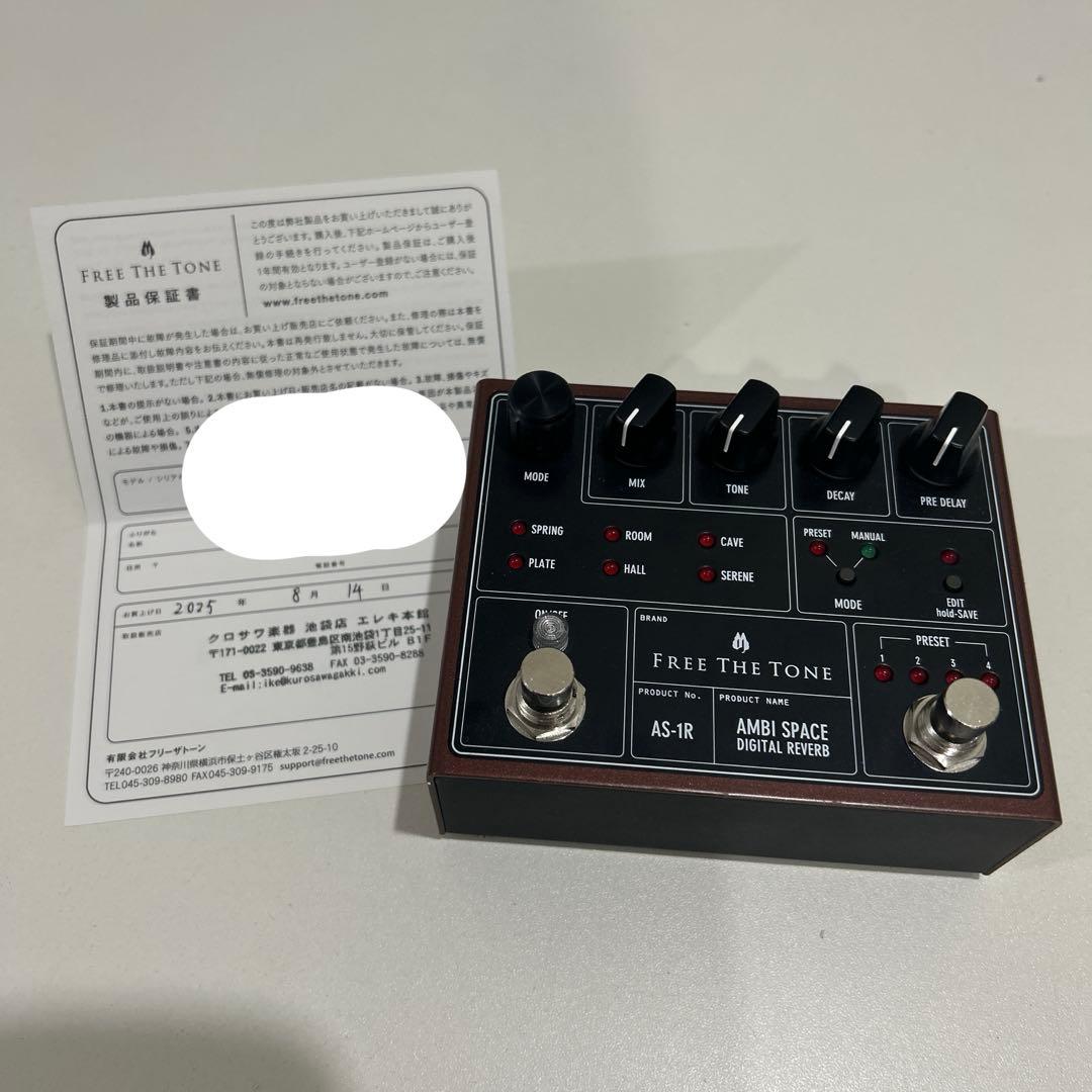 ギター free the tone AS-1R