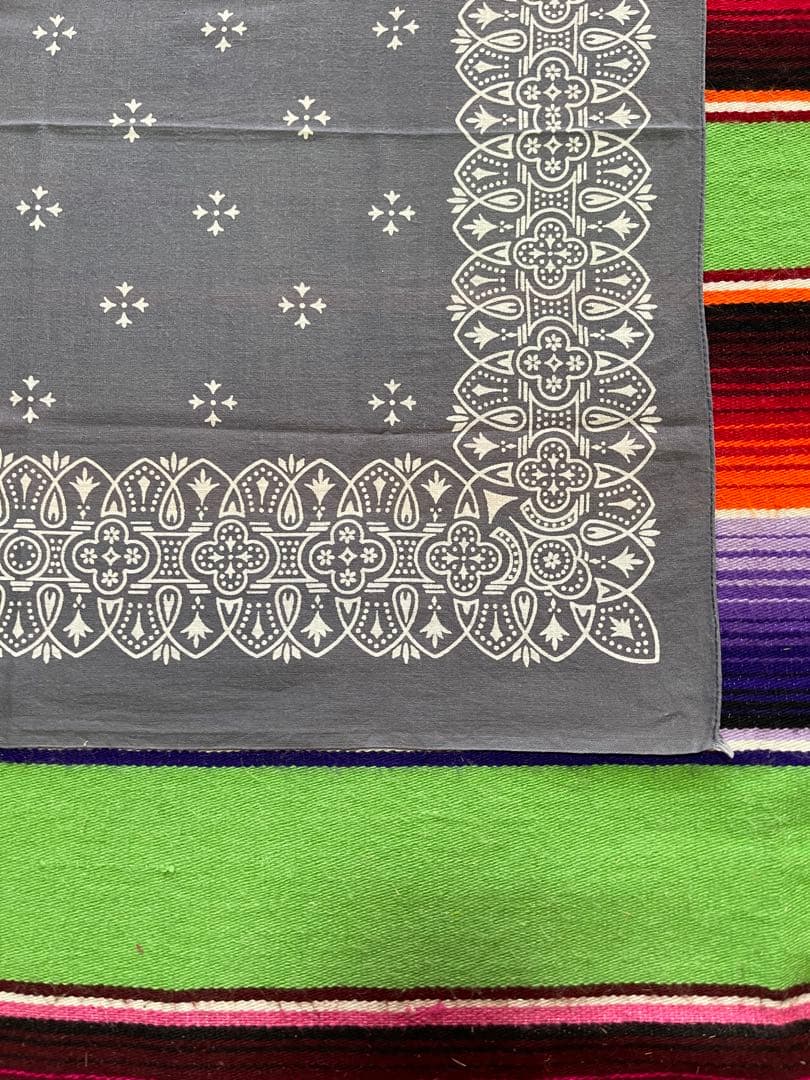 【Special】④③⑦60s USA製 バンダナ WAMCRAFT アイアン