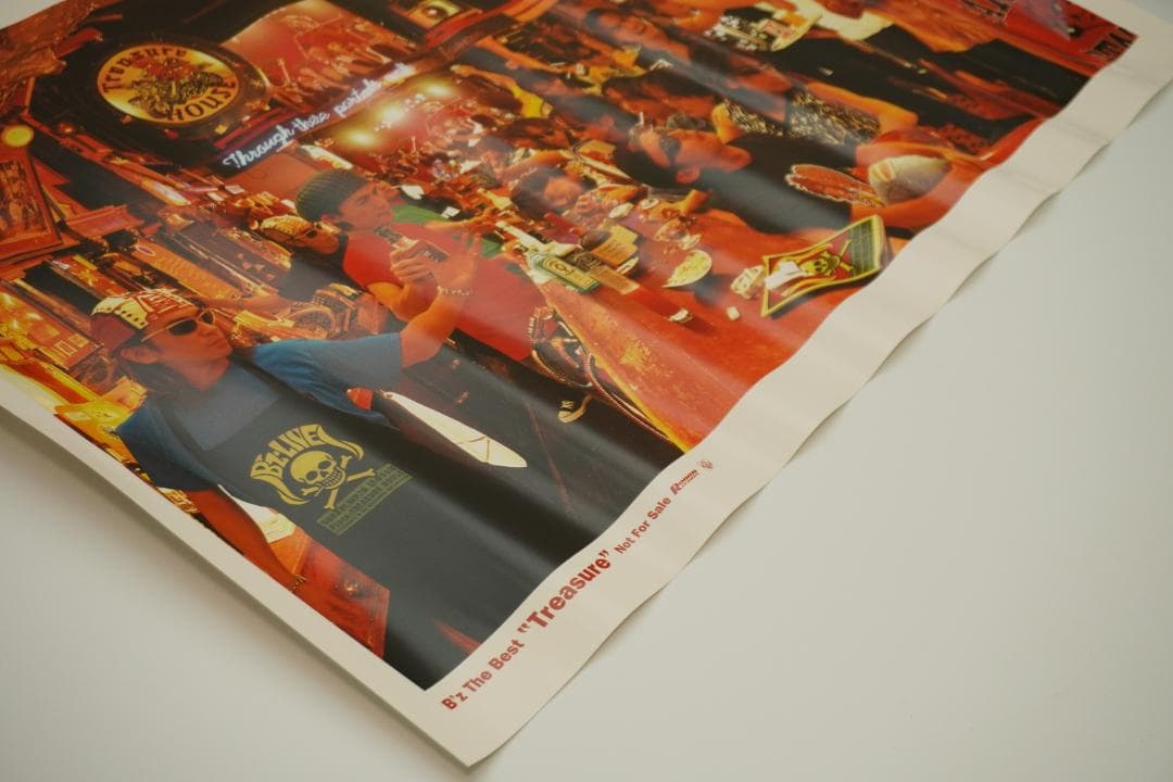 B’z The Best Treasure ポスターB2 2枚セット 新品未使用