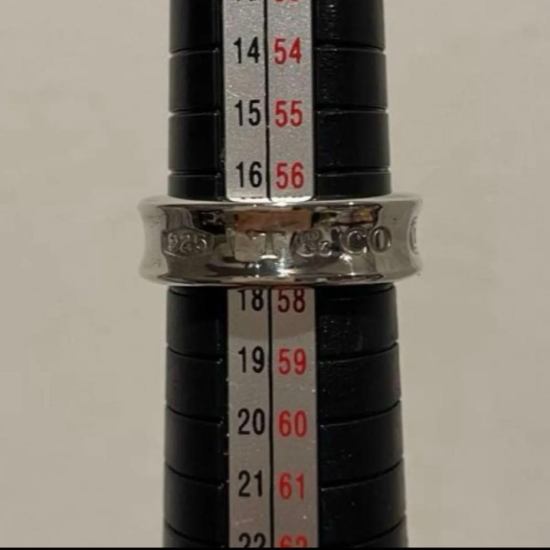 t&co ティファニー　シルバー　925 リング　1837 17号？