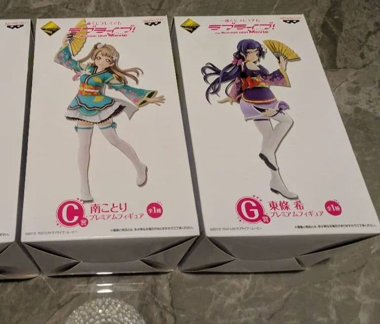 未開封　ラブライブ！フィギュア 3体セット　一番くじプレミアム　A.C.G賞