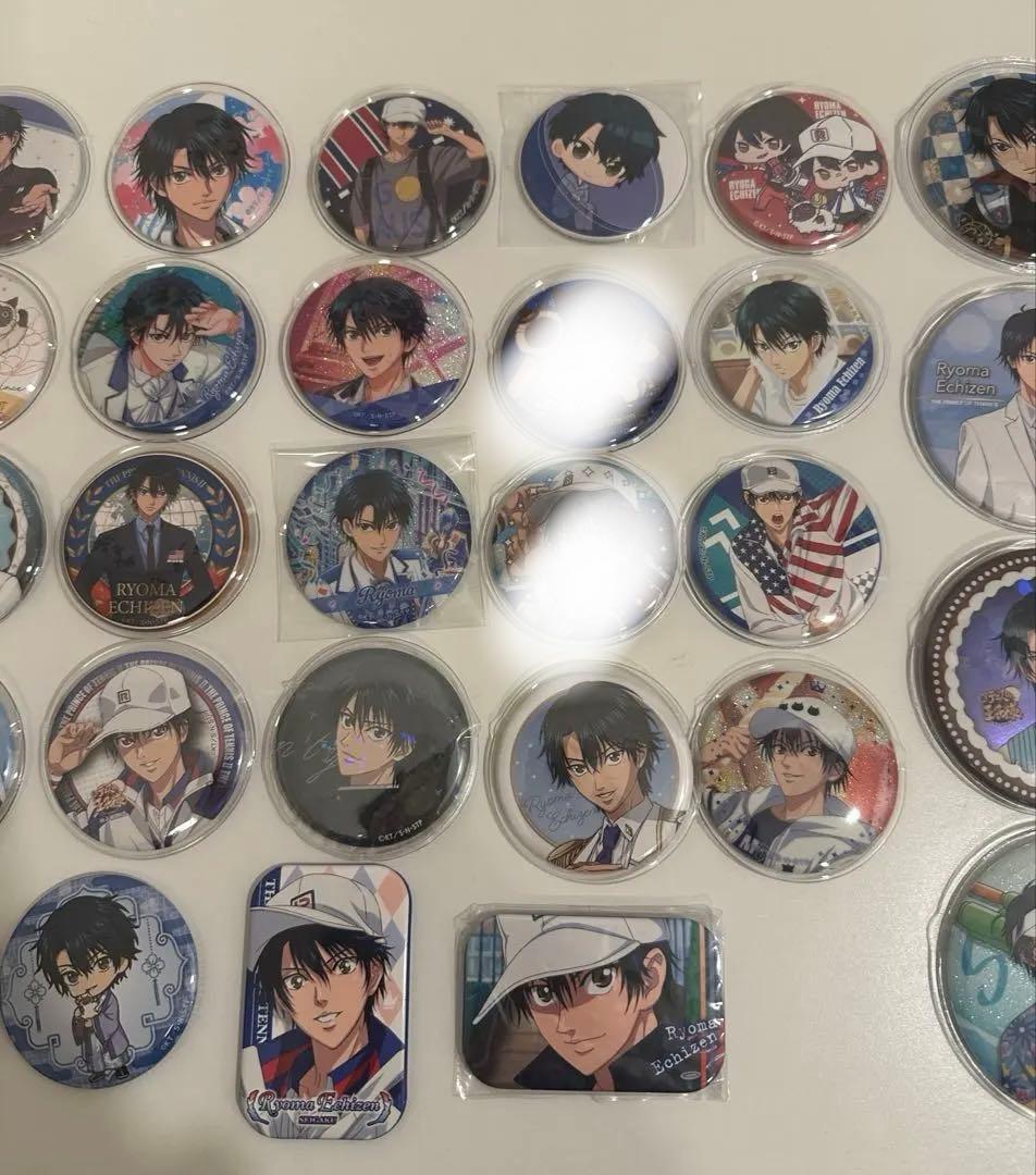越前リョーマ　缶バッジ　まとめ売り　テニスの王子様　テニプリ