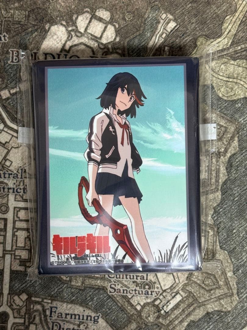 キルラキル 纒流子　スリーブ　パワーアップセット　ヴァイス　ビルディバイド　絶版