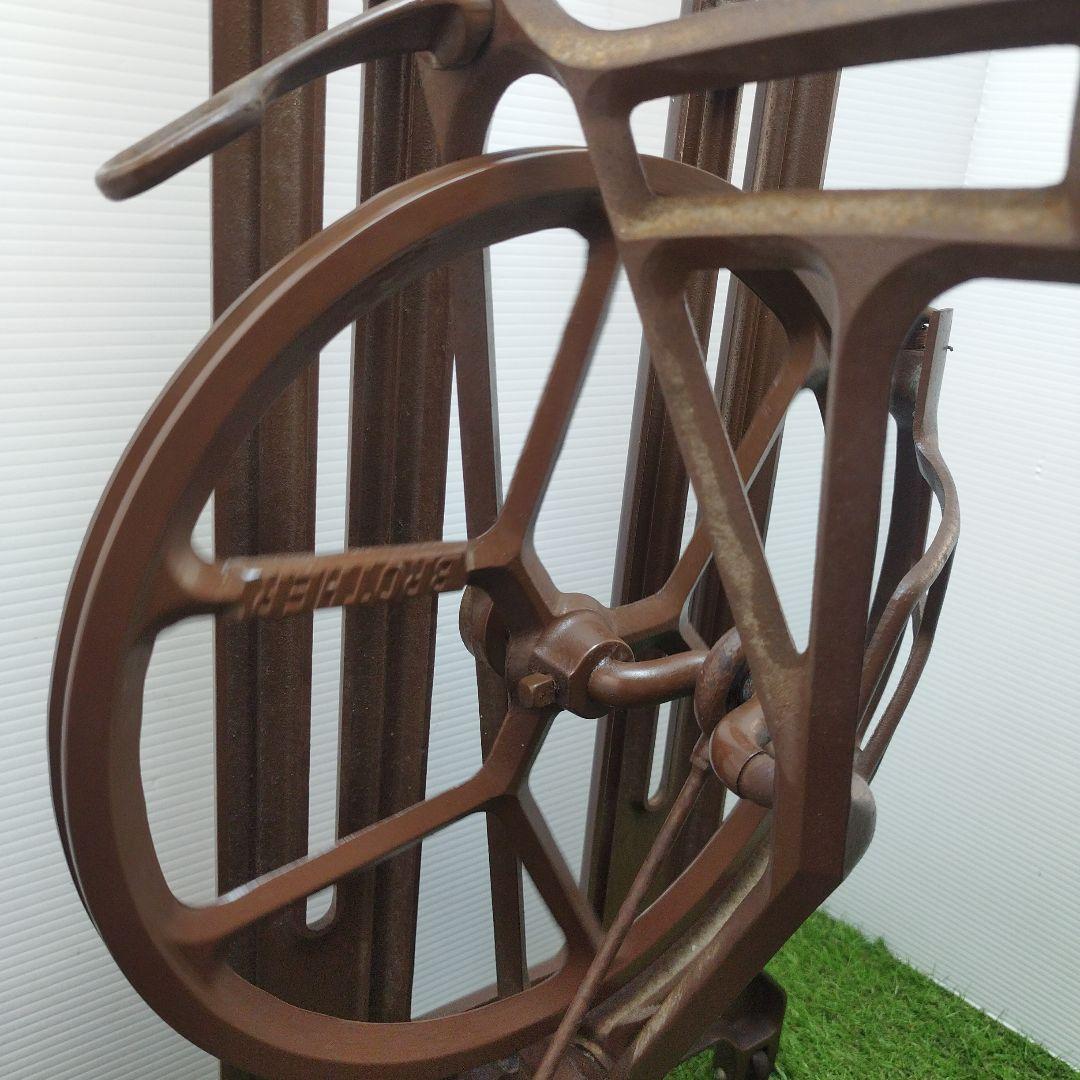 ブラザー ミシン台　足踏みミシン　ミシンフレーム アンティーク