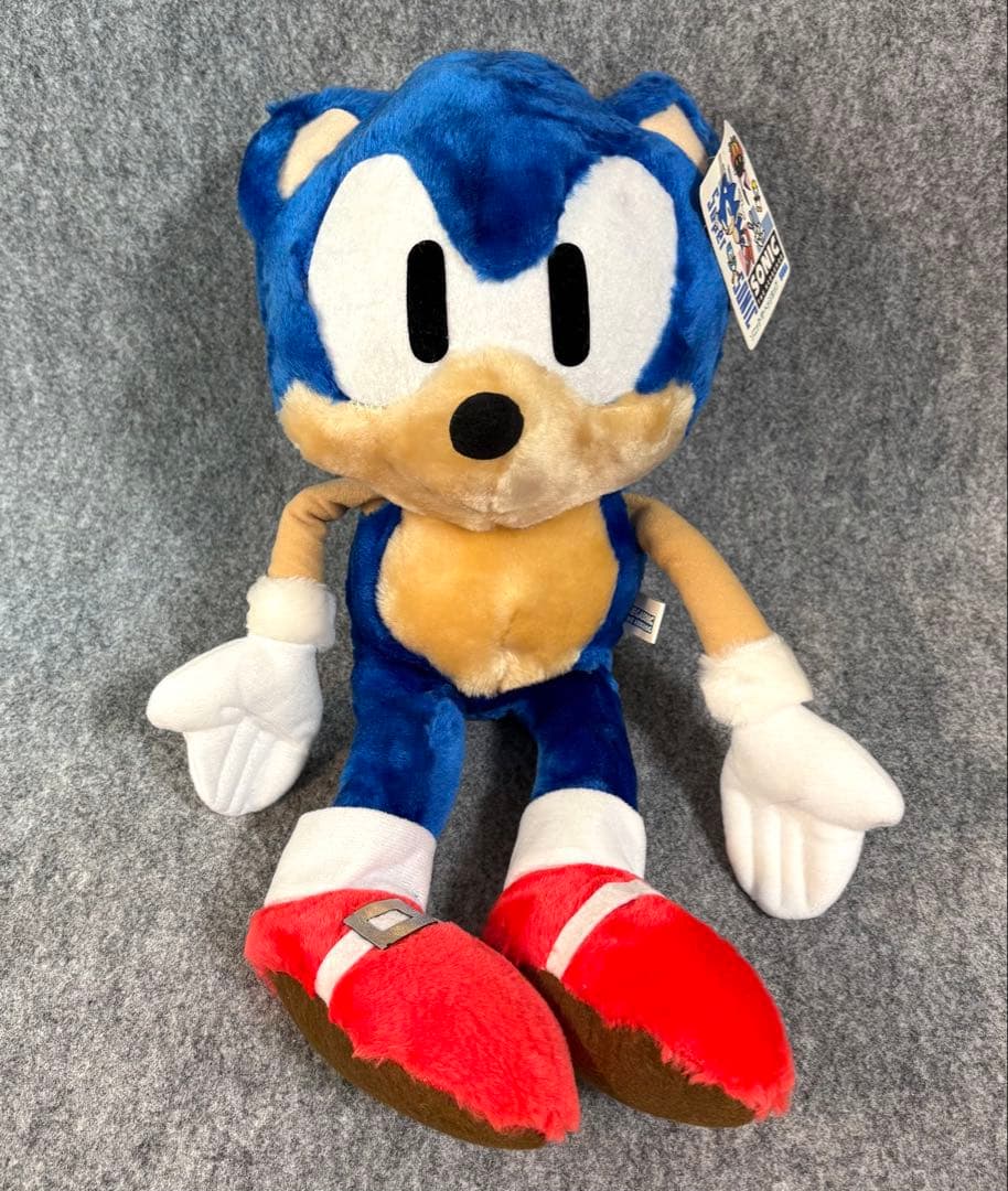 ソニック・ザ・ヘッジホッグ　ぬいぐるみ　セガ 1991年