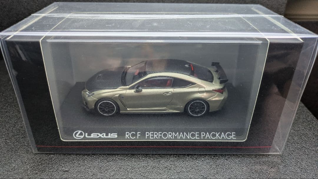未開封　京商 1/43 レクサス RC F パフォーマンス パッケージ　ミニカー