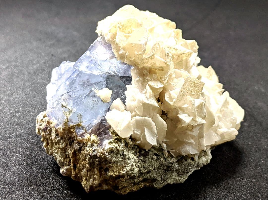 ※値下げ※ フローライト カルサイト ヤオガンシャン産 鉱物標本