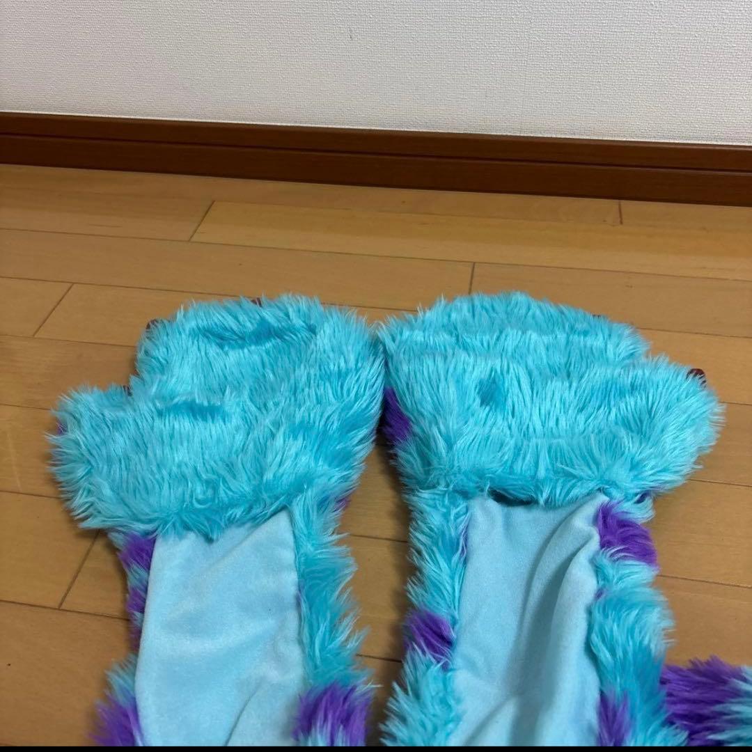 モンスターズインク サリー　マフラーファンキャップ　Disney