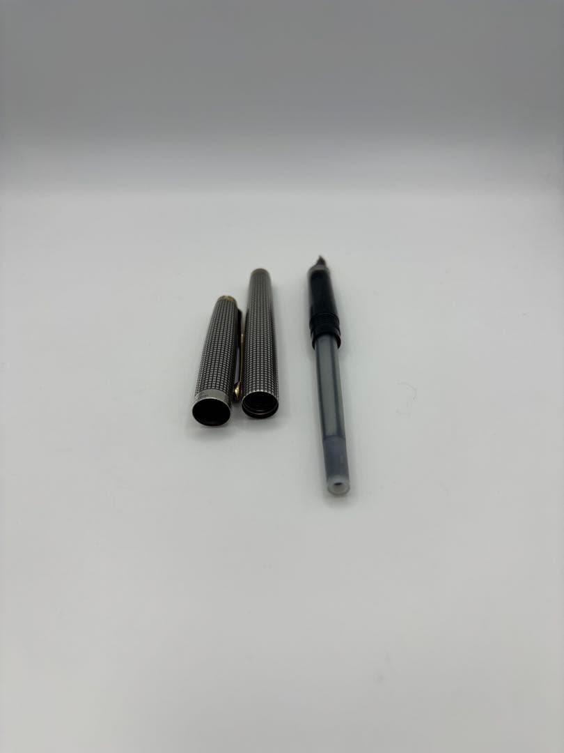 パーカー　75 　万年筆 　ペン先14K 　スターリングシルバー 　 USA製