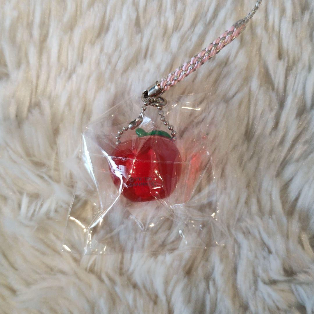 ご当地キティ 信州限定 りんご 特産フルーツ 根付けストラップ レア 2009