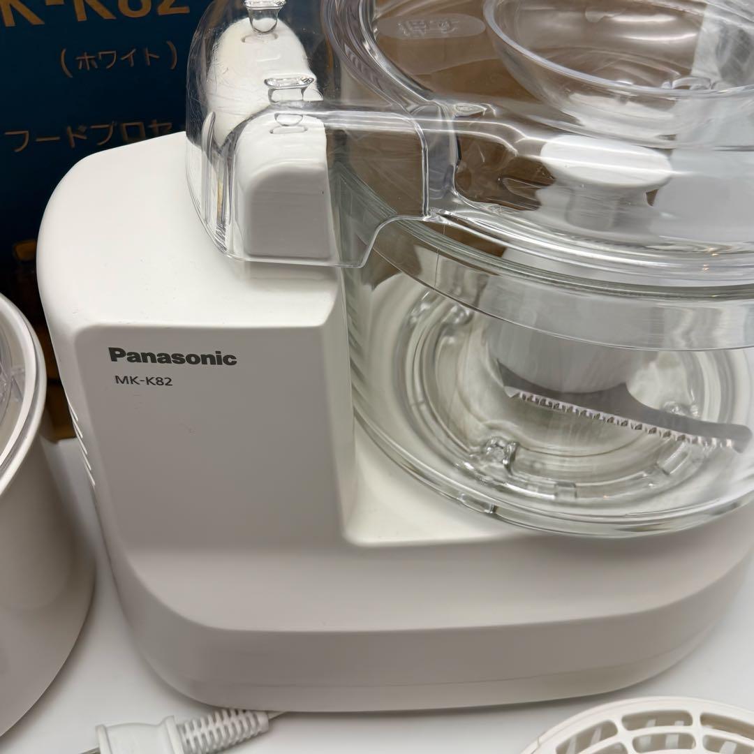 Panasonic フードプロセッサー MK-K82-W 美品