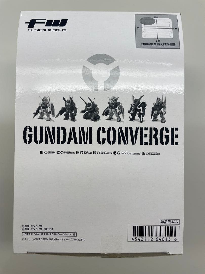 【希少】未開封　ガンダムコンバージ　第一弾　BOX