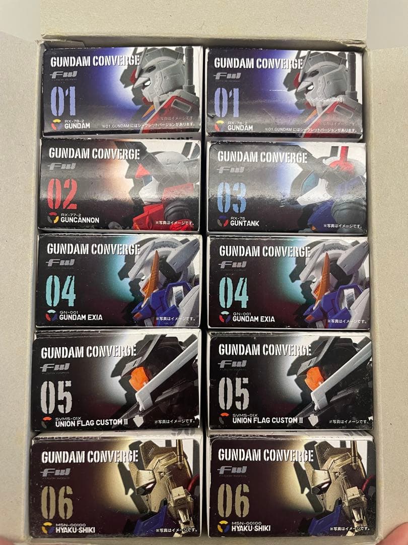 【希少】未開封　ガンダムコンバージ　第一弾　BOX