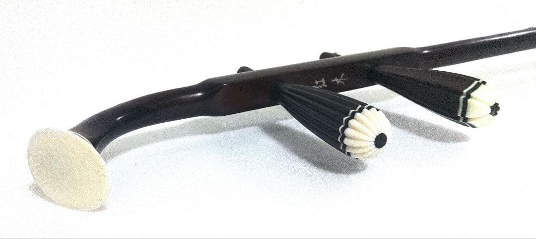 古月琴坊 紅木 二胡 ニシキヘビ皮 ER-400【訳アリ美品】