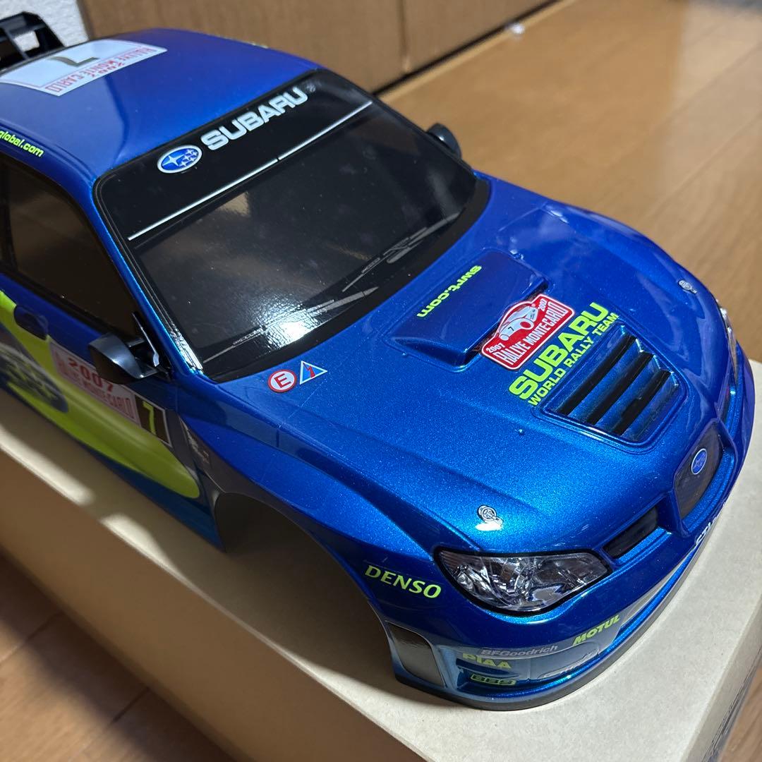 SUBARU インプレッサ WRC モンテカルロ '07 1/10 ボディ新品！