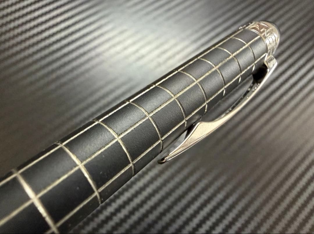 極美品 モンブラン ボールペン スターウォーカー メタルラバー 新品インク