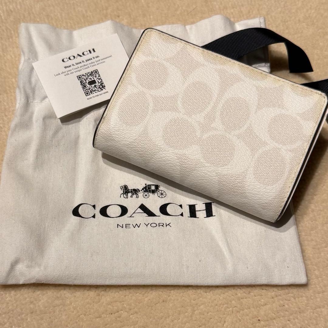 新品　コーチ　coach COACH 財布　ウォレット　二つ折り　CW786