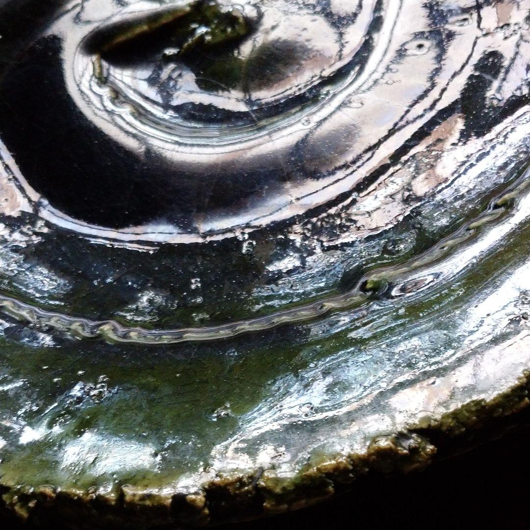 益子・馬場 由知子 織部 大皿