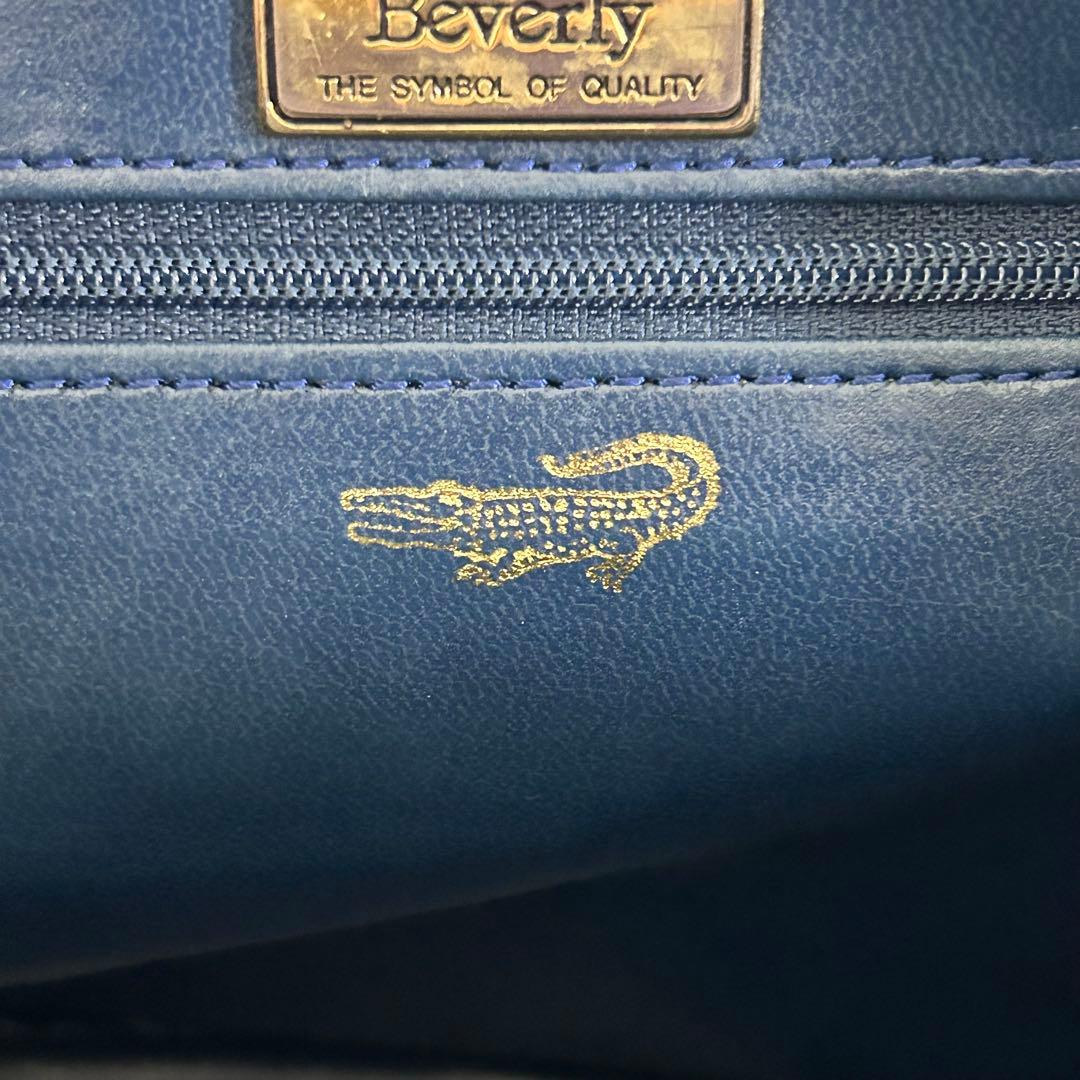 BEVERLY ビバリー シャイニング クロコ ショルダーバッグ トートバッグ