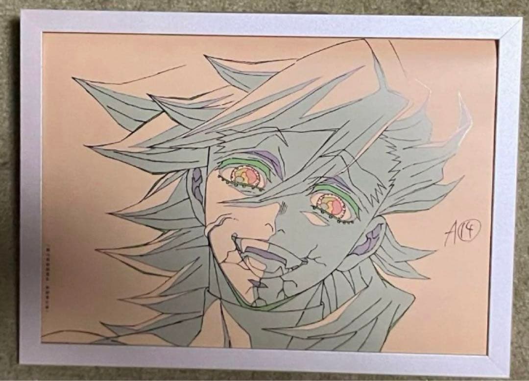 鬼滅の刃 童磨（どうま） アートパネル 額装品 ufotable