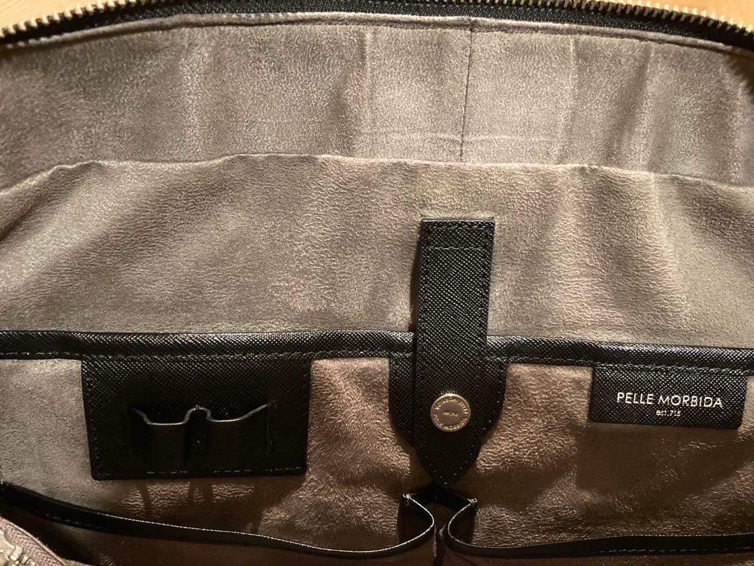 PELLE MORBIDA ペッレモルビダ　ビジネスバッグ　ブラック