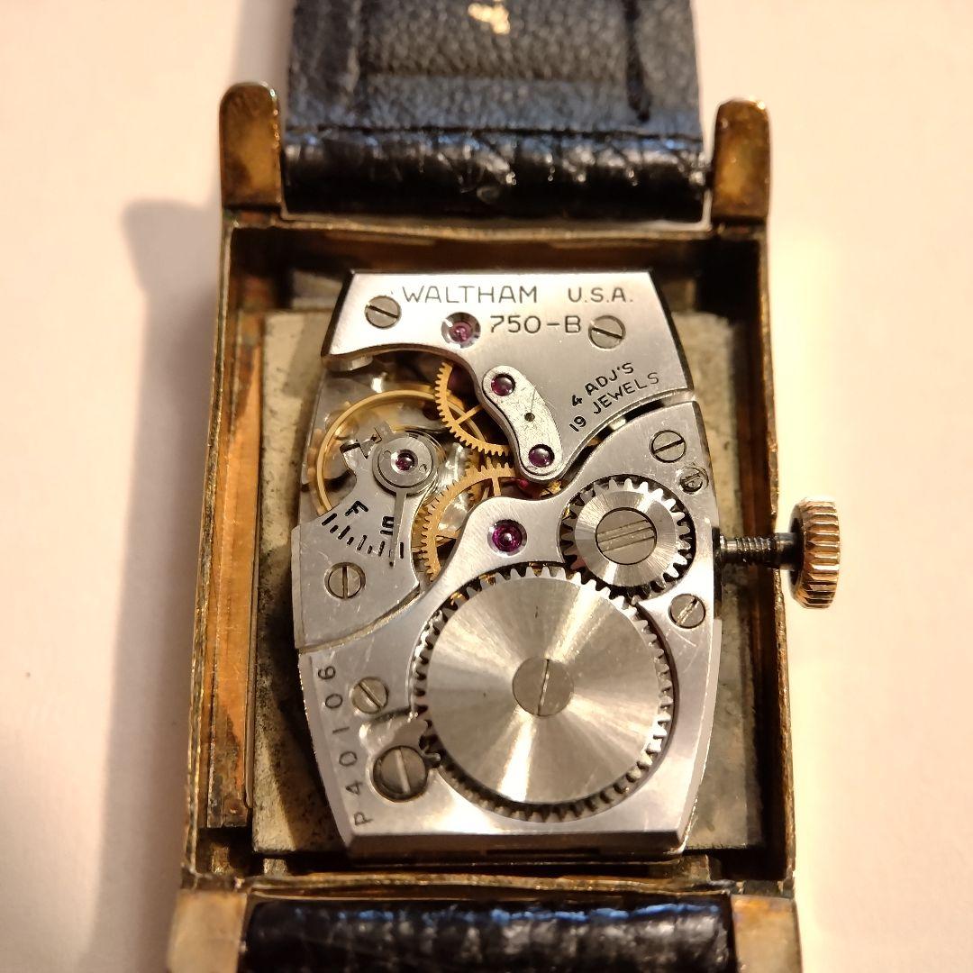【1940s】WALTHAM スモセコ OH済 ヴィンテージ腕時計