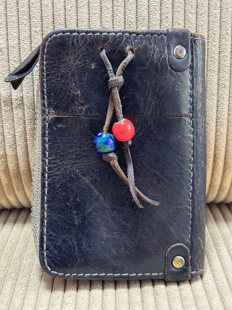 レア　ダブルアールエル　RRL 90s レザーキーケース　ケース　カード