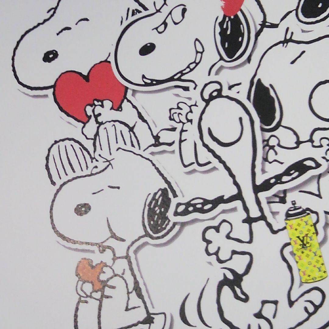 DEATH NYC スヌーピー ルイヴィトン アートポスター　極美品／未使用