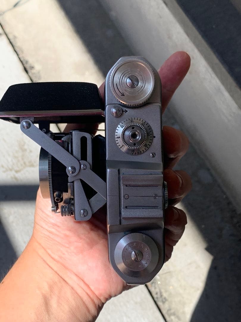 Welta Welti ic Tessar 50 2.8 シャッターOK ジャク