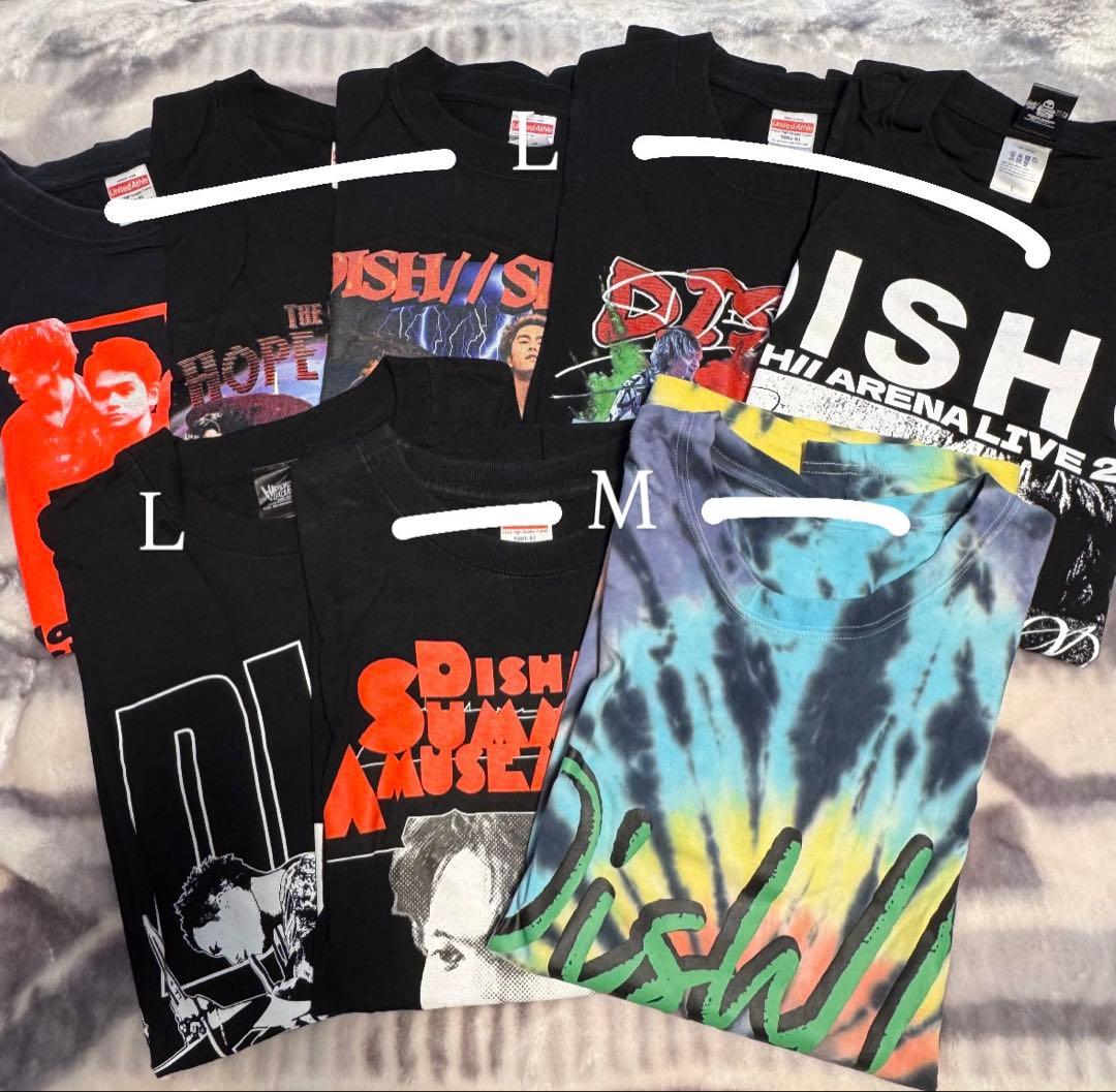 DISH//ツアーtシャツセット