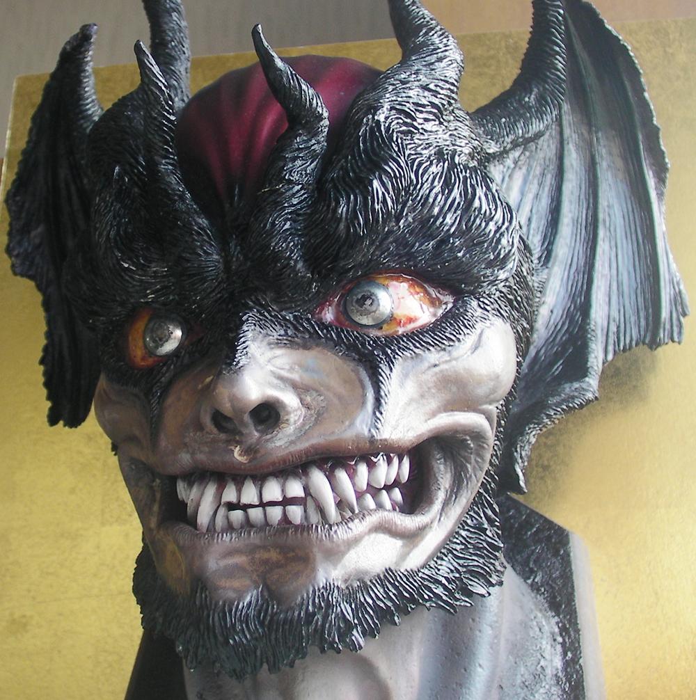 デビルマン　1/1ヘッド　モビーディック　フィギュア　カスタムリペイント　451