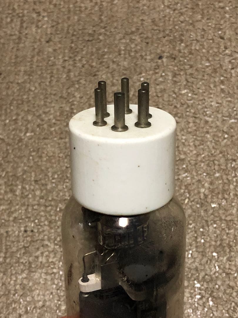 発振電球　真空管　川西真空管製　昭和18年製 旧大日本帝国海軍