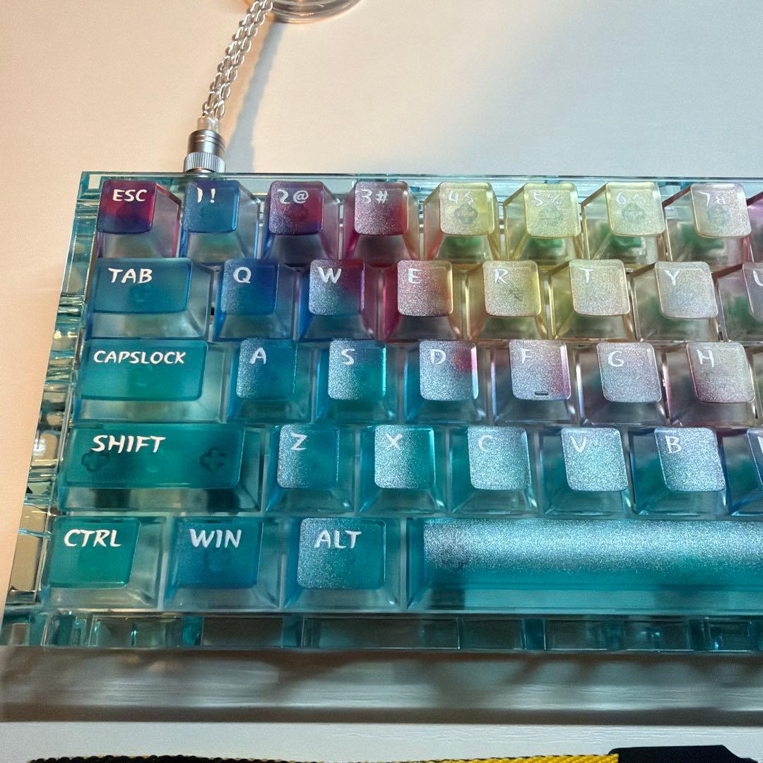 Wooting 60HE+ カスタム キーキャップ ケース