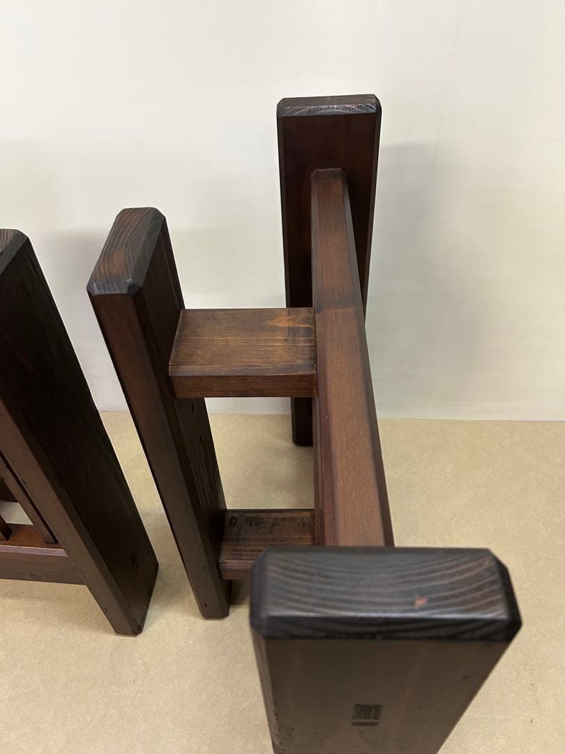 テーブル脚　木製