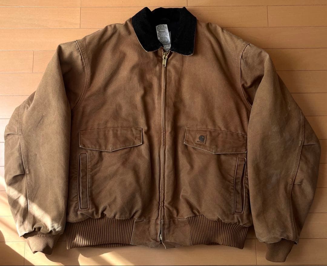 Carhartt ボンバージャケット サンタフェジャケット J165 ブラウン