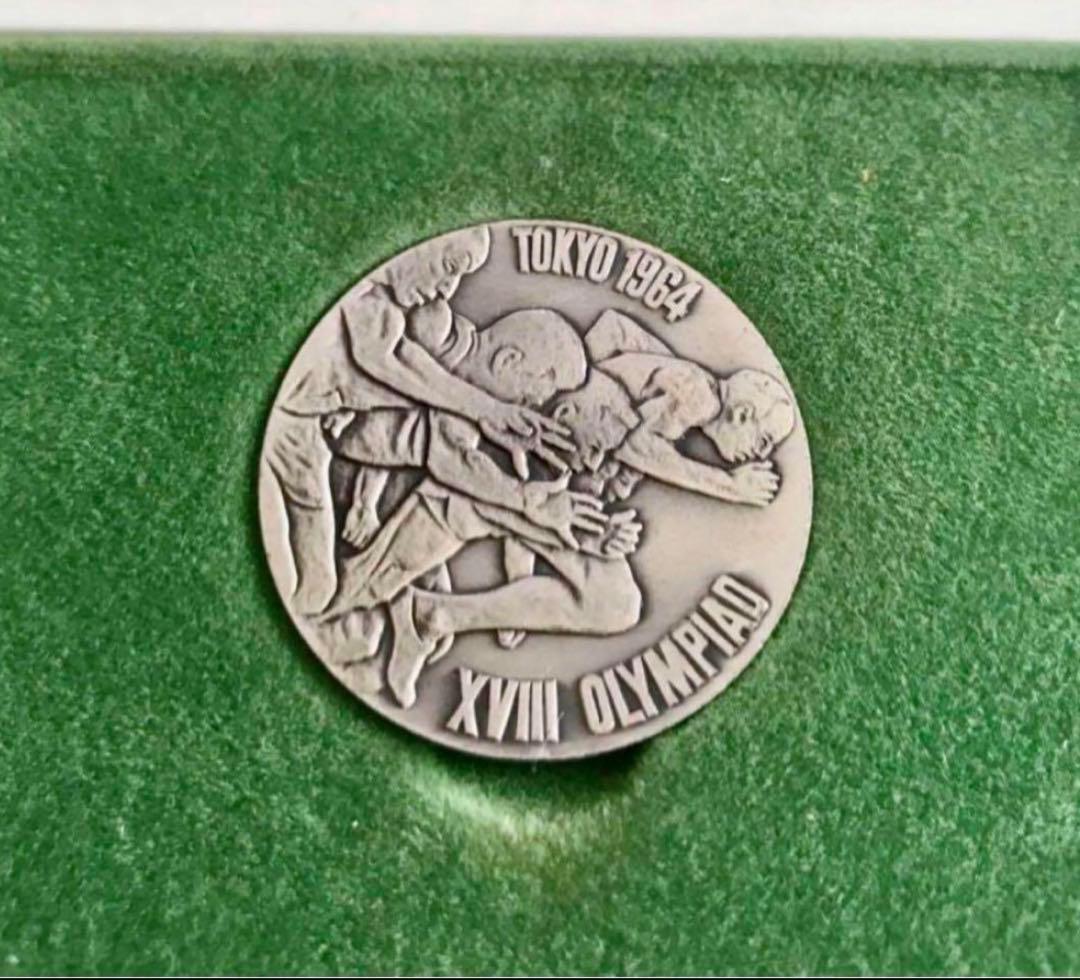 【美品】1964年 東京オリンピック記念 銀メダル・銅メダル ①