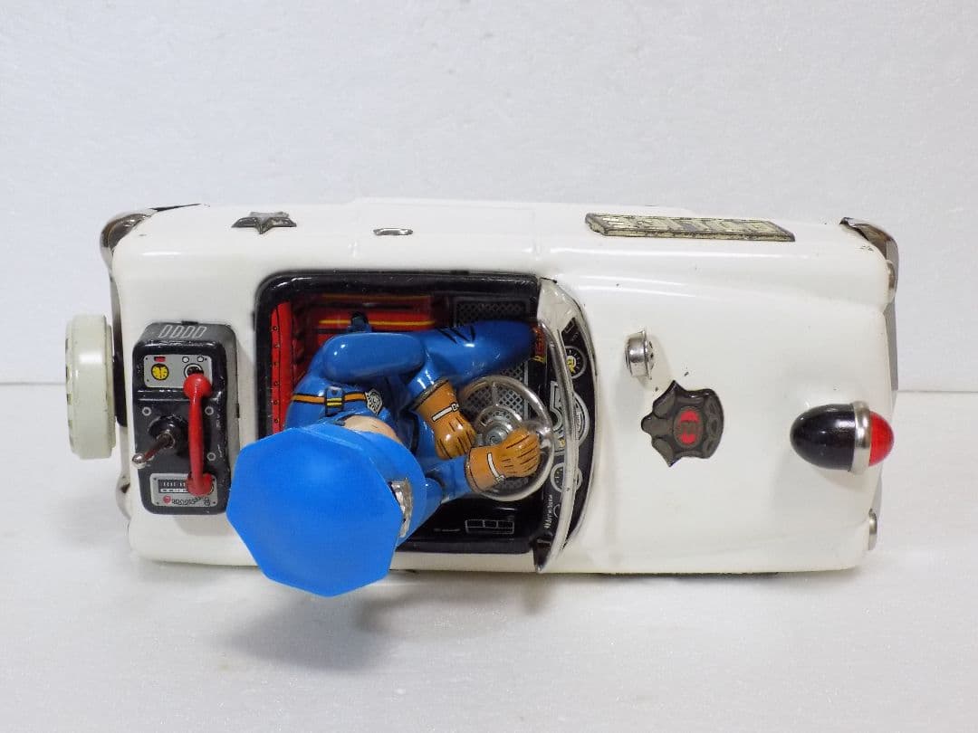 野村トーイ•新工社？ダブルネーム　電動　MYSTERY•POLIS.CAR動作品