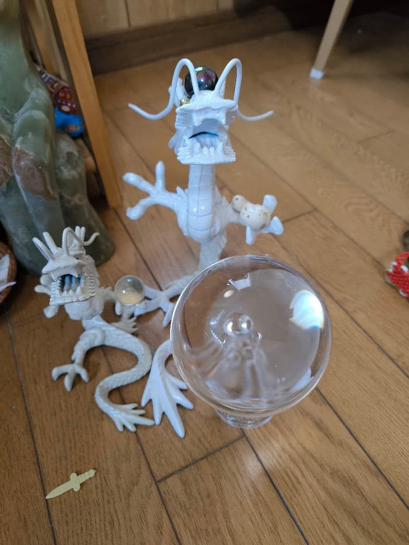 白龍2　とガラス玉